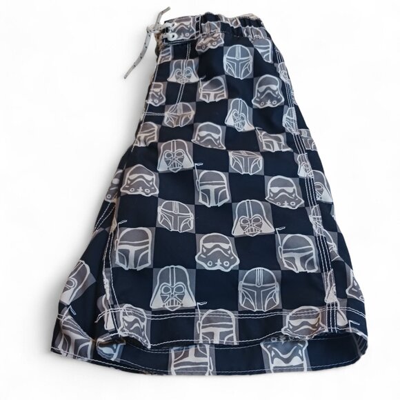 Gap Surf Star Wars Boys Swim Shorts – Size 10 / Large, Navy & Gray - Picture 10 of 10